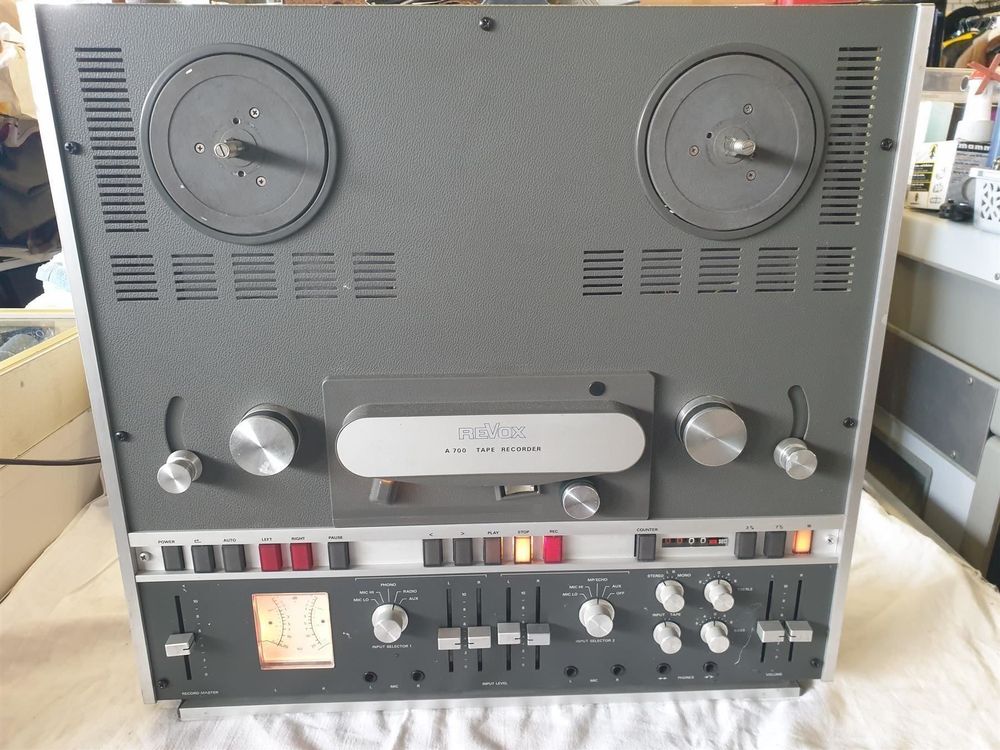 ReVox A700 – Serviceanleitung (DE/EN/FR