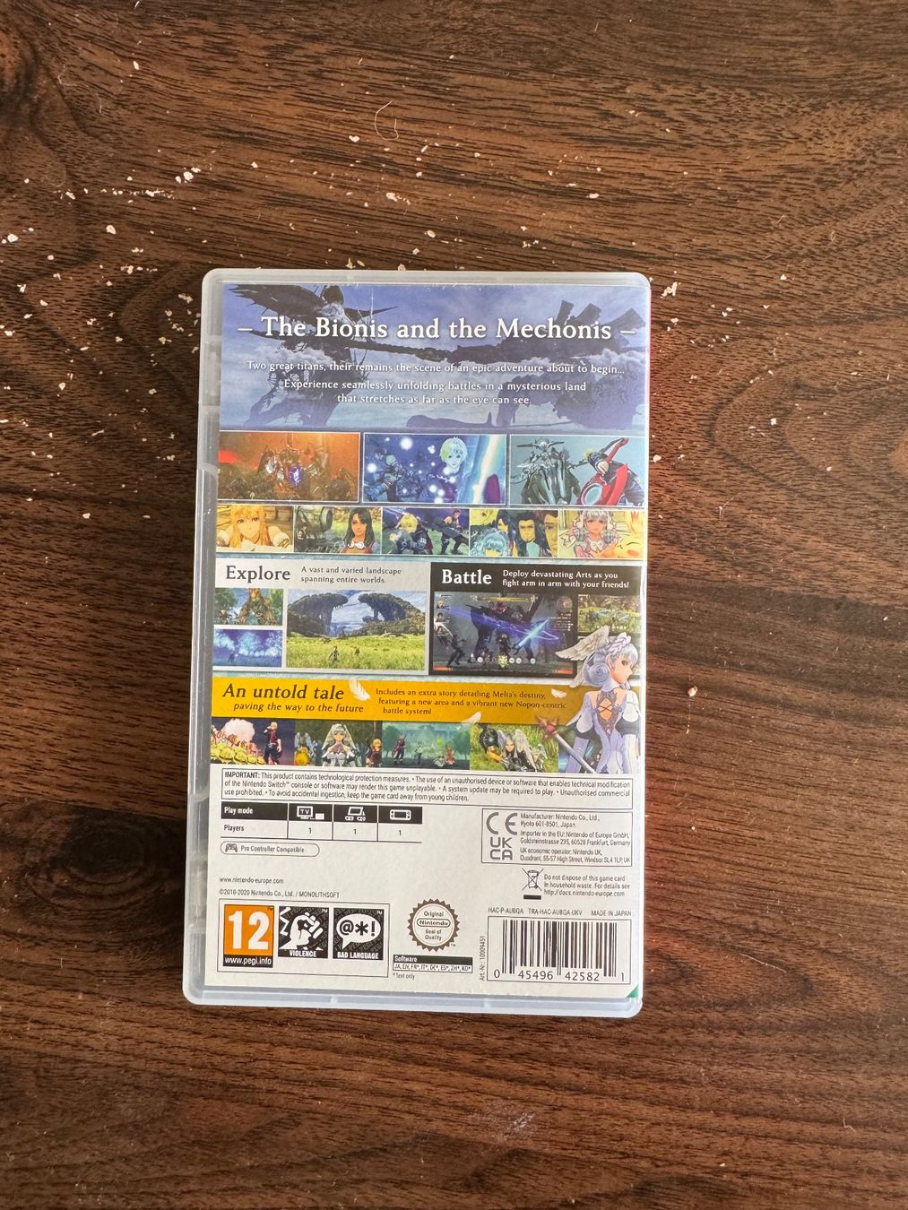 Jeux: Xenoblade Chronicles Definitive Edition Switch – D'occasion à Lausanne par swa_fy2n 1