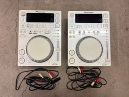 2 Stück Pioneer CDJ-350 in weiss