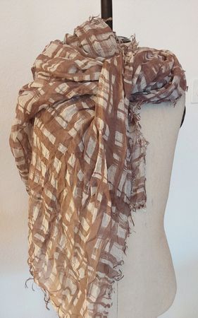 Schal Foulard Peserico Leinen mit Viskose