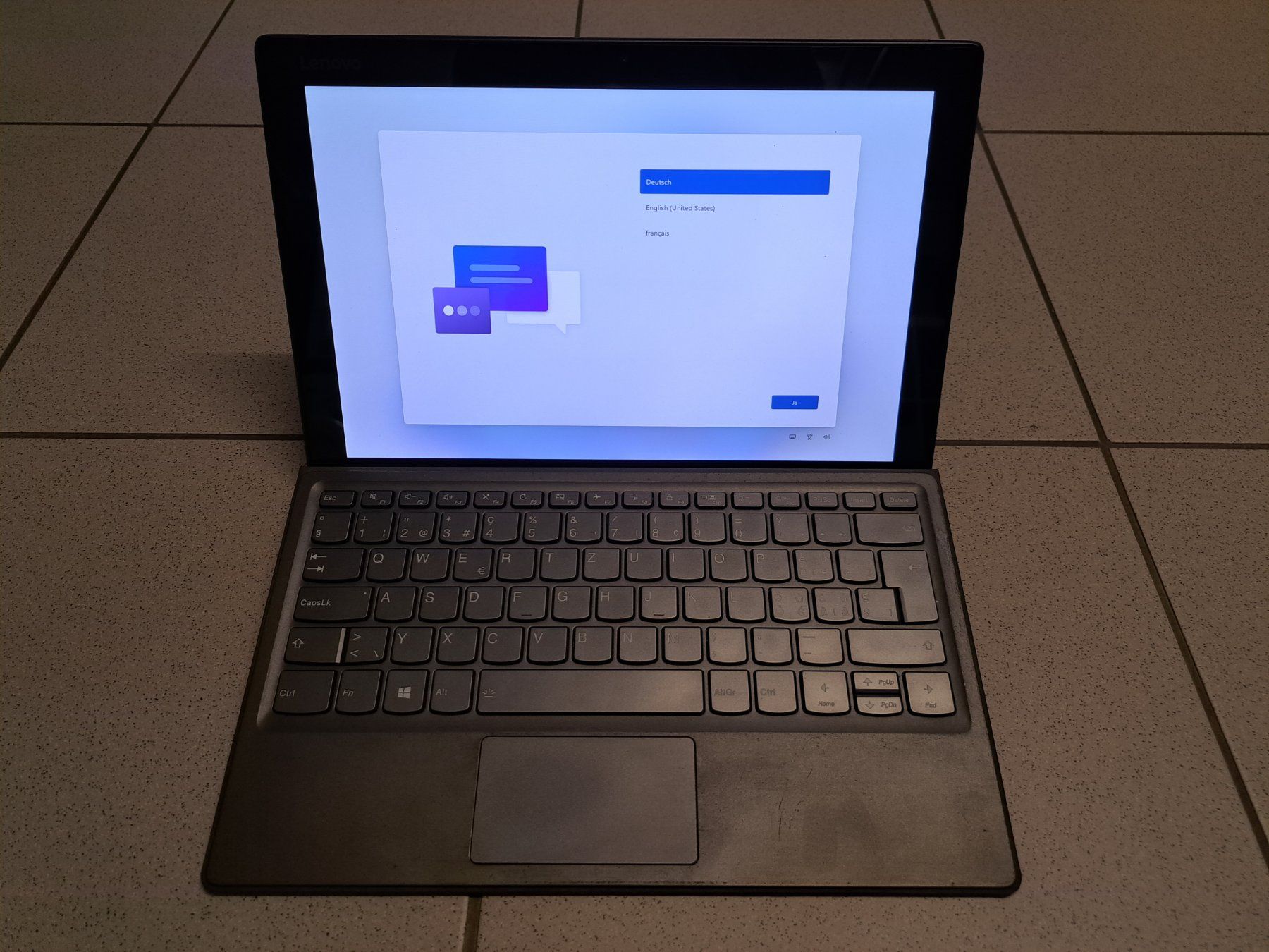 Lenovo Tablet PC: Tablet Computer Lenovo MIIX 520-12IKB mit SIM Slot – Gebraucht aus Rüti b. Lyssach von
