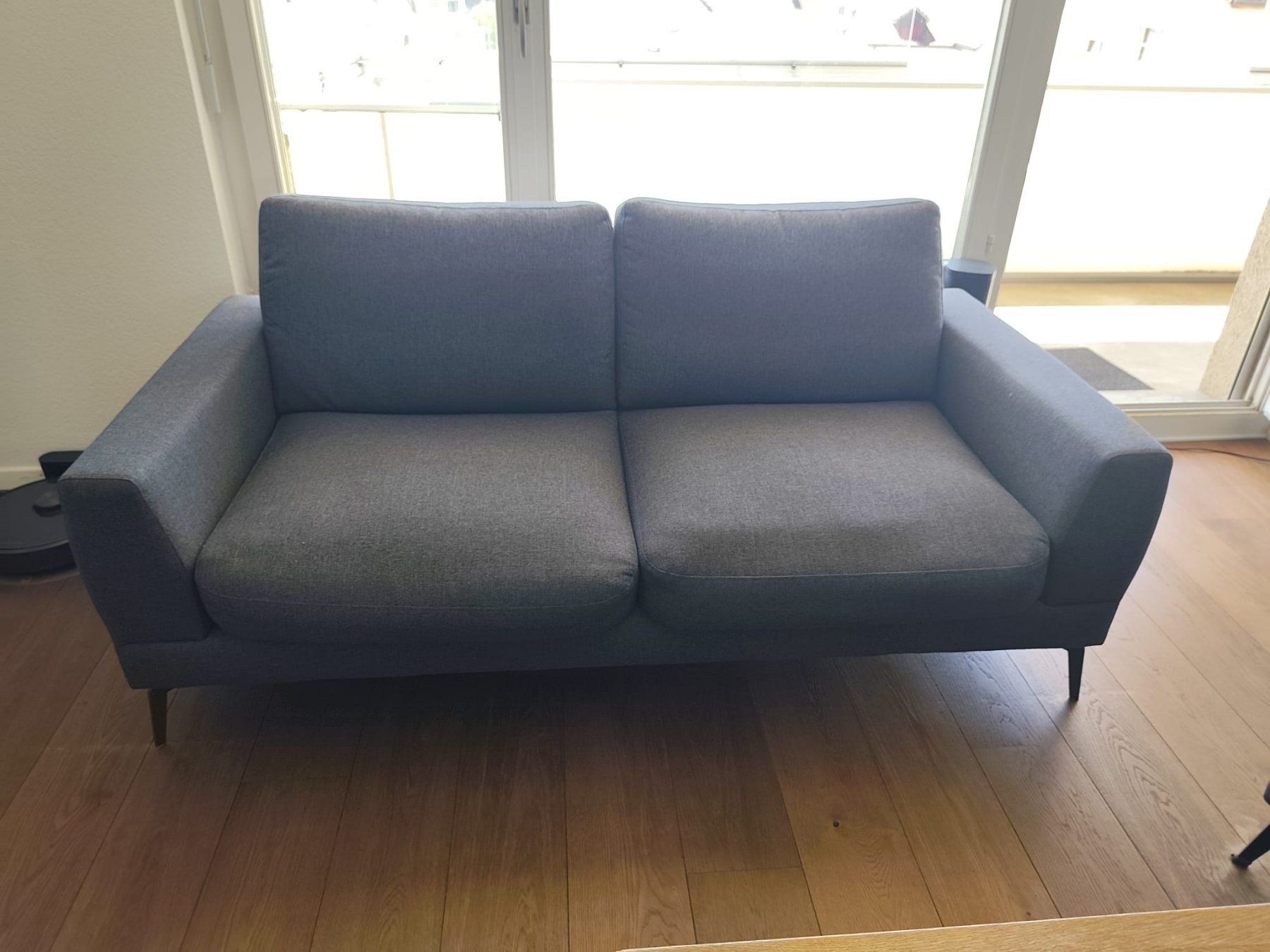 Sofas: 3-teiliges Sofa-Set in Grau – 2 Sofas und 1 Sessel – D'occasion à Neuhausen par rom_c8gt 1