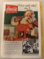 Coca Cola Weihnachts Werbung von 1937