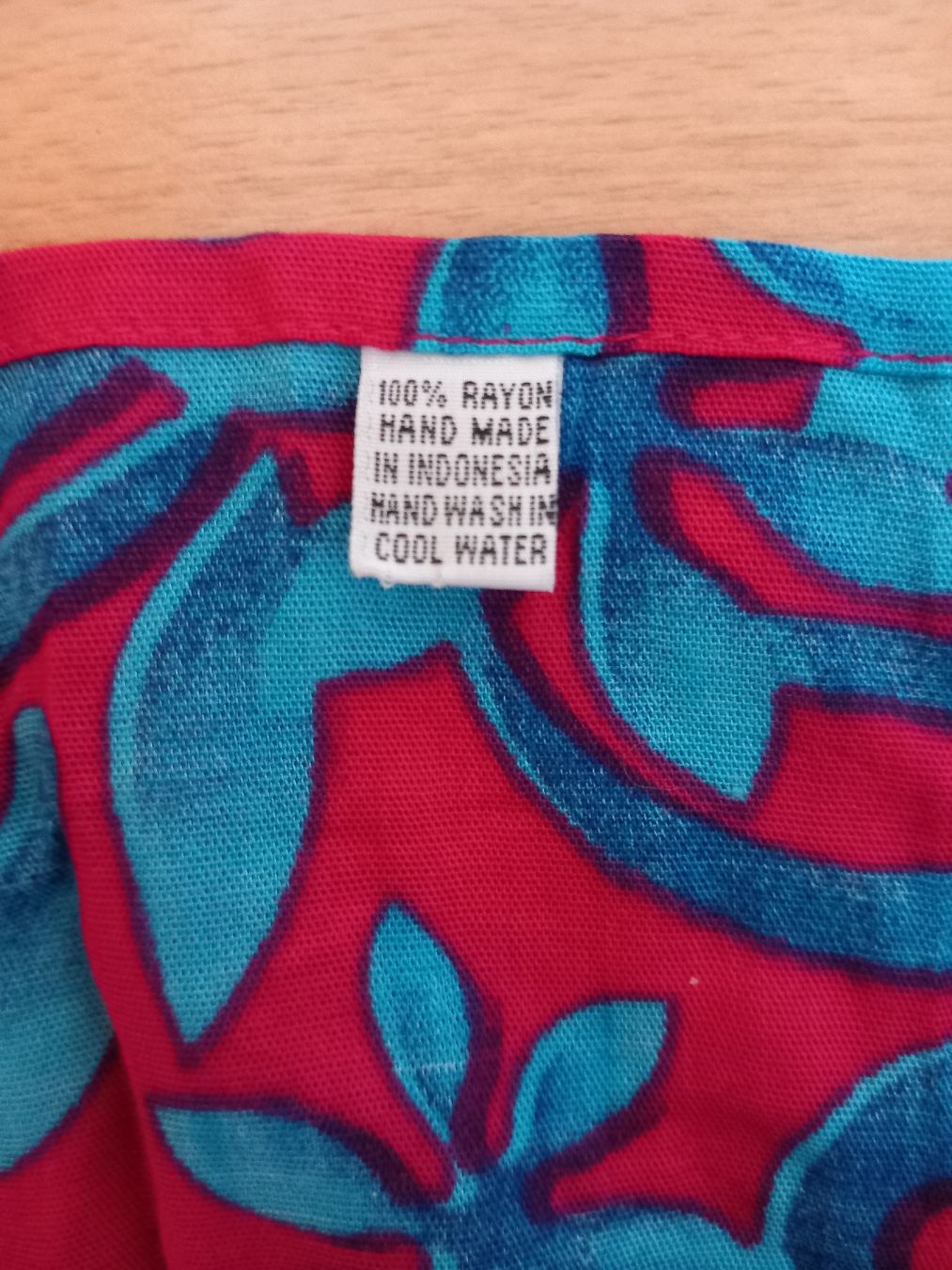 Vestiti: Robe de plage rose à motifs 100% rayon – Nuovo (secondo la descrizione) da Faoug venduto da per_kp6r 3
