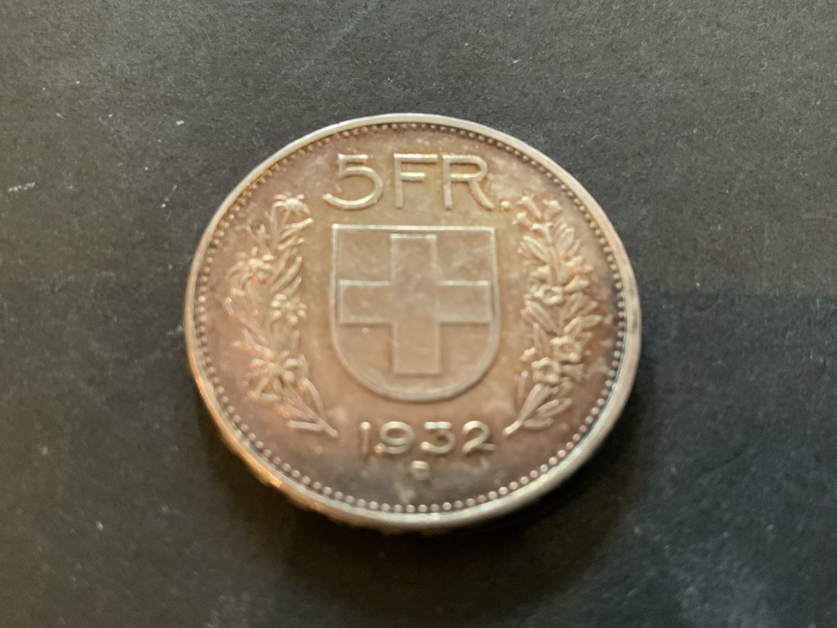 Tutti le monete: 1932 FÜNFLIBER SILBER  – Usato da Beinwil am See venduto da Ricri