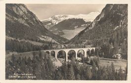 Rugnux oberhalb Bergün (GR) – Bahnentwicklung