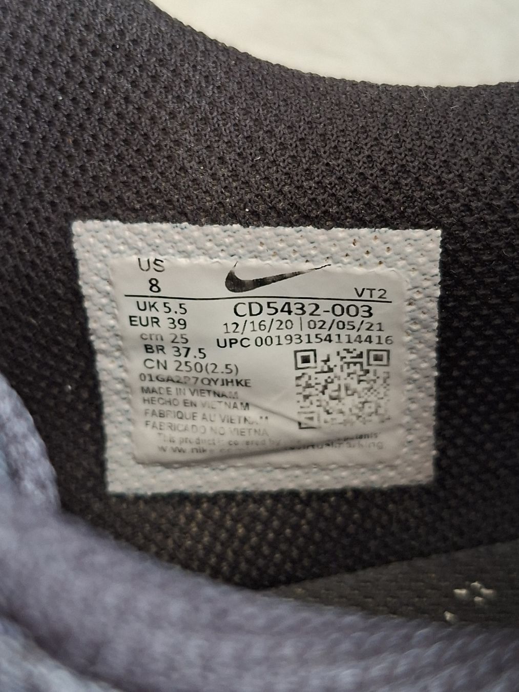Nike Scarpe da uomo: Baskets Nike Air Max noires, pointure 39, – Usato da Renens VD venduto da ser_j2fn 5