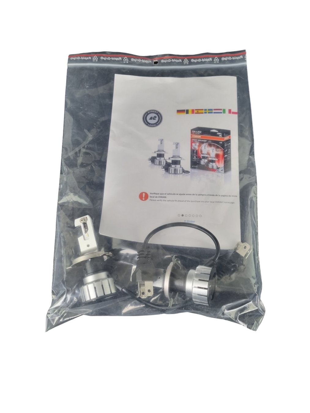 Fari: OSRAM Night Breaker H4 – Usato da Wangen b. Olten venduto da Restwert_Wangen 1