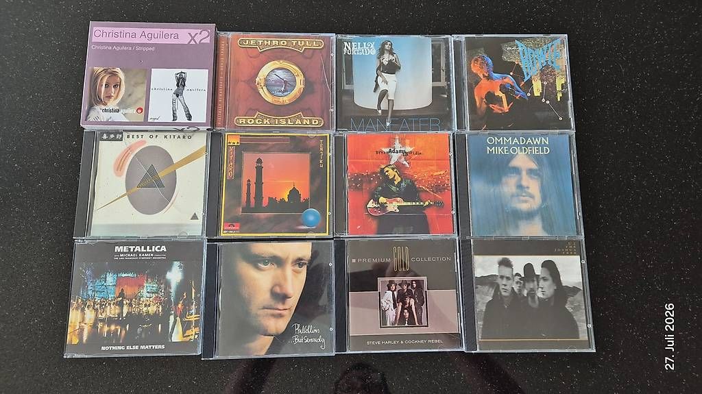 CD: Queen, Genesis, Jethro Tull, Sting, Anastacia, Peter Gabriel – Usato da Güttingen venduto da uthomas01 1