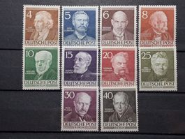 Berlin Männer Nr.91-100 Postfrisch Komplette Serie 130 Fr