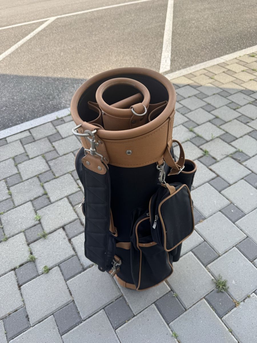 Borse da donna: Golfbag Golftasche schwarz braun – Usato da Grüningen venduto da Salmons