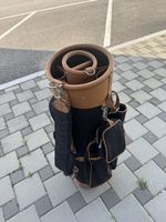 Golfbag Golftasche schwarz braun