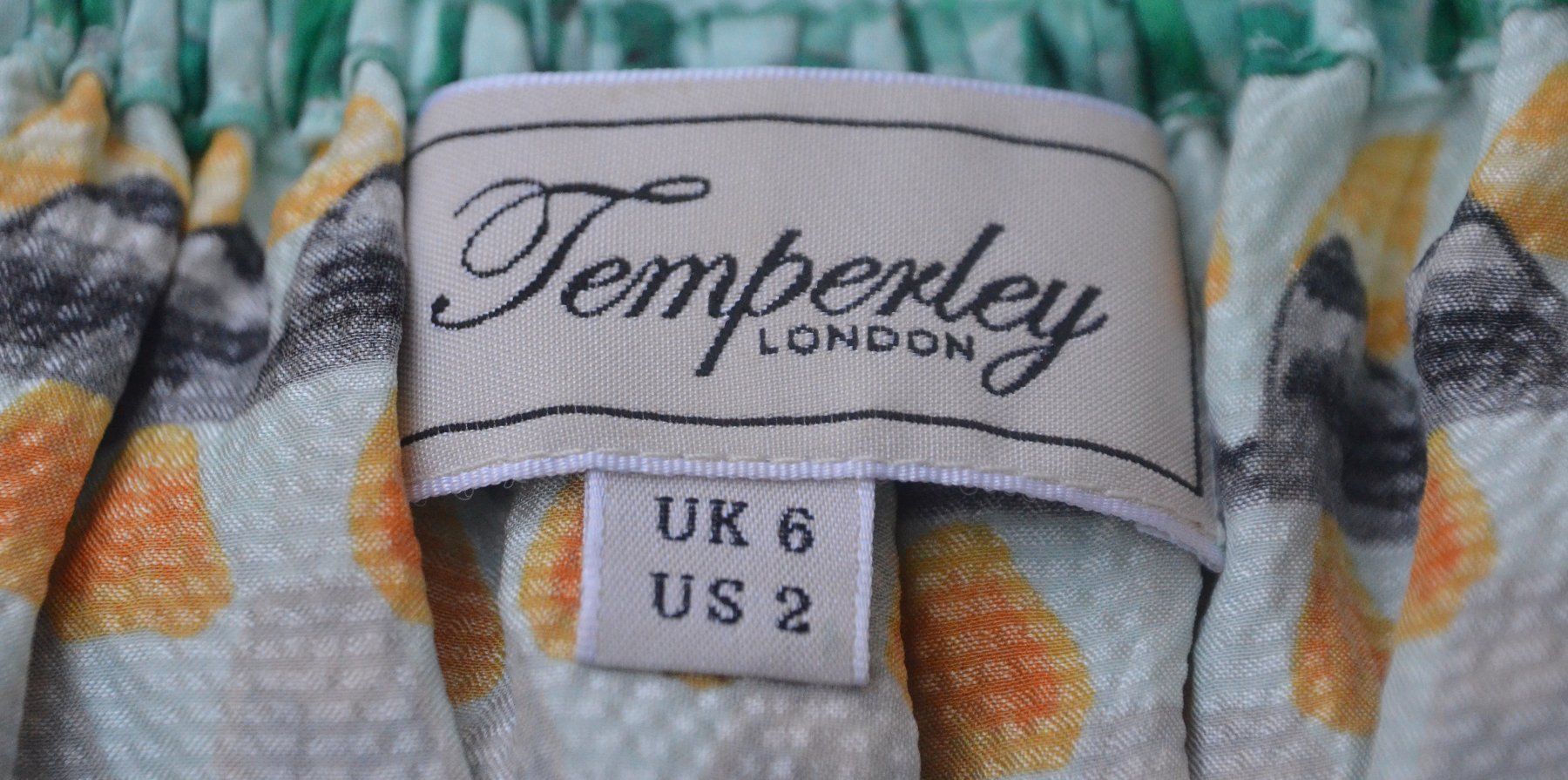 Vestiti: Temperley London Kleid / robe S / M 100% Silk – Usato da Collonges venduto da arashee 5