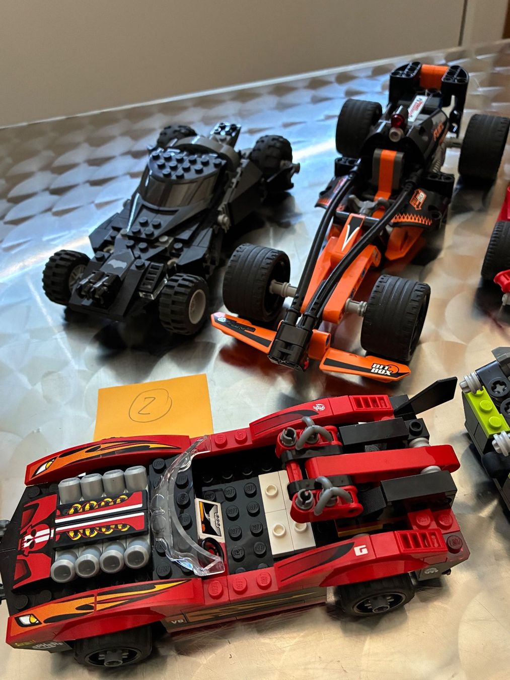 Lego Jeux de construction: LEGO Technik 5 Rennautos – D'occasion à Reigoldswil par Frog40 1