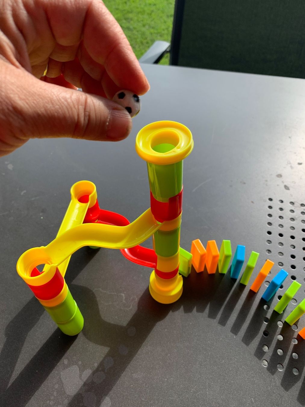 Spiele: World Domino Kugelbahn Kinder 6+ – Gebraucht aus Beromünster von msklef 4