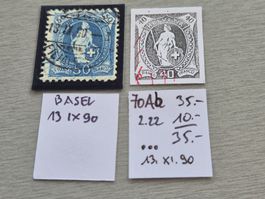 Stehende 70Ab, ab 1.-