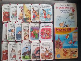 Lot 18 livres Max et Lili et 2 cahiers d'activités