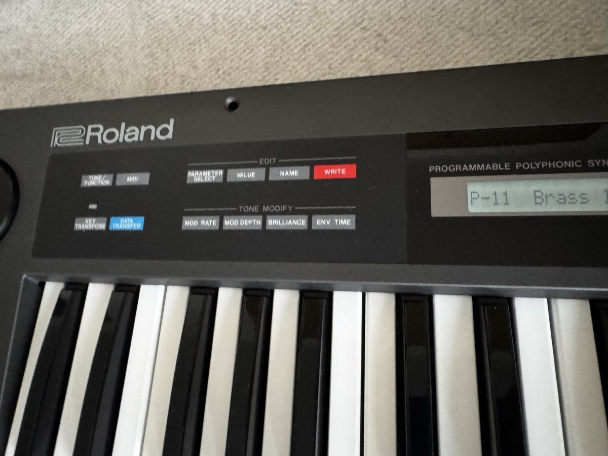 Roland Strumenti musicali: Roland Alpha Juno 1 - Synthesizer – Usato da Zürich venduto da 1cut2 5