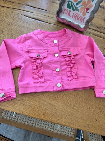 💕🌸 veste courte en jeans denim NEW! 86
