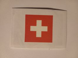 Schweizer Kreuz Aufkleber, Tattoo Kleber, neu & original