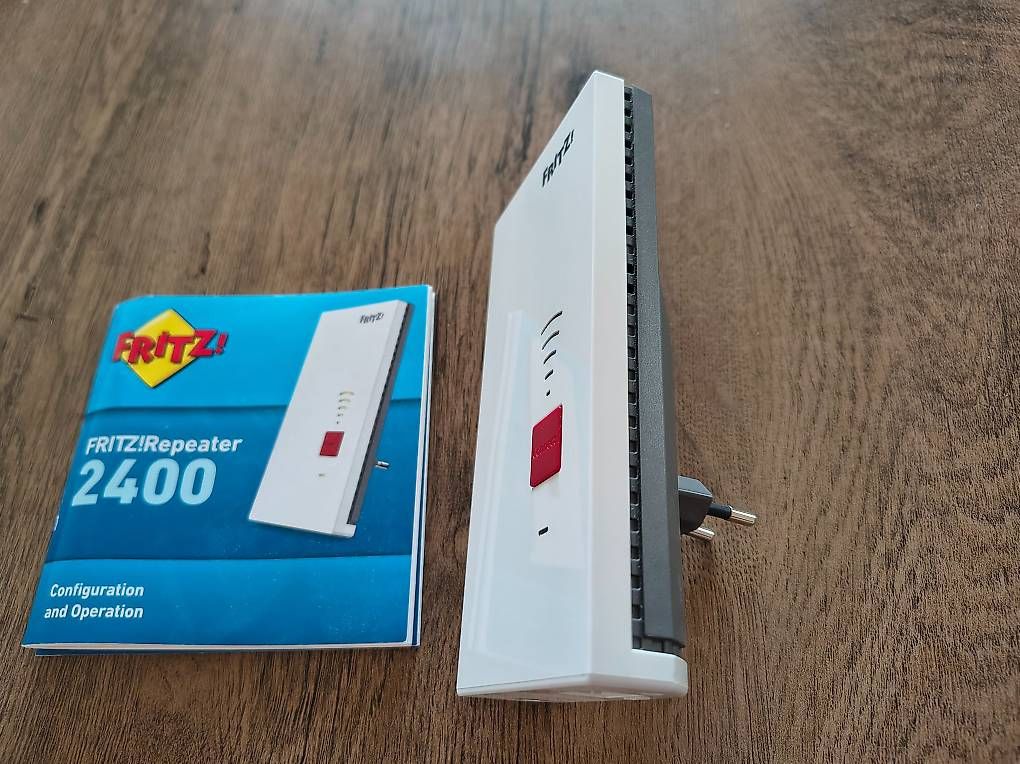 WiFi: Fritz! WLAN Repeater 2400 – Usato da Widen venduto da Nosehorn