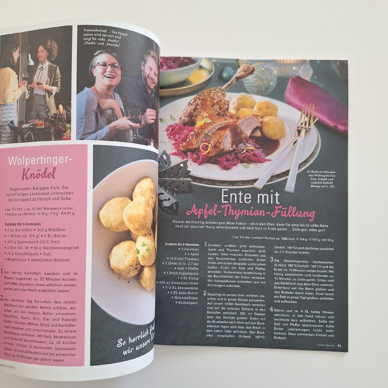 Zeitschriften & Magazine: Lecker Christmas - 4 / 25 – Gebraucht aus Basel von Kunterbunt12 1