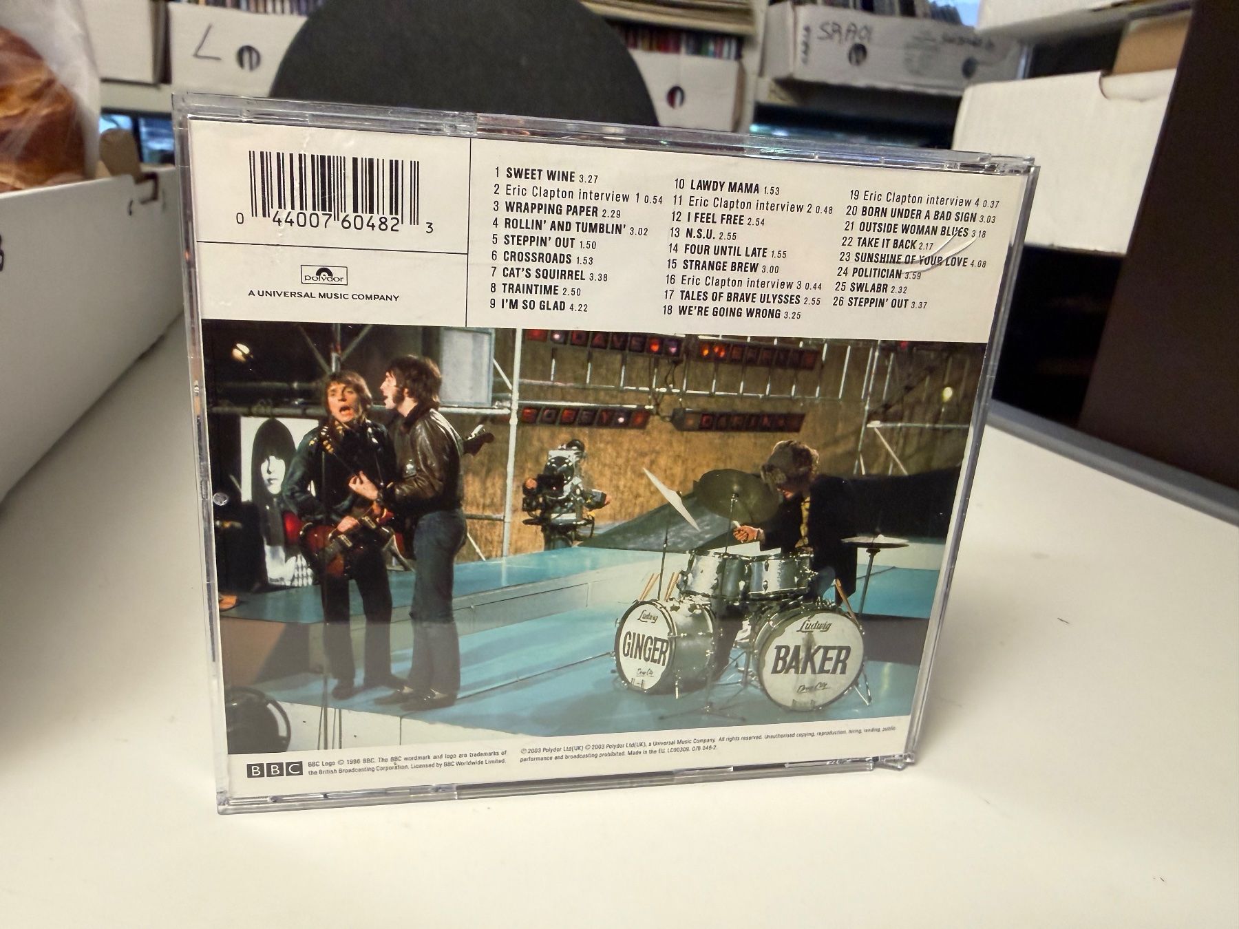 CD: Cream - BBC Sessions - SRA05A – Nuovo (secondo la descrizione) da Küsnacht ZH venduto da pdproject 1