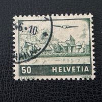 Landschaft und Flugzeuge 1941, 29.2.03, gestempelt