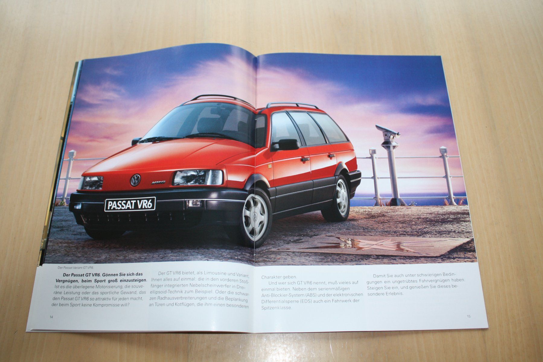 VW Documenti: VW Passat VR6 Prospekt 8/1992 – Usato da Wikon venduto da erwin400 6