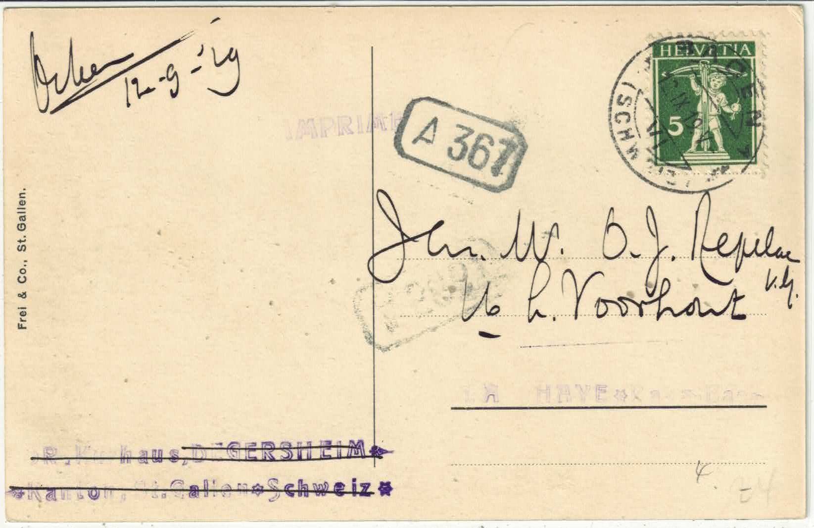 Cartes postales: Fusio - Ponc - Sambuco - Pizzo Massari – D'occasion à Ettingen par Kartenplanet 1