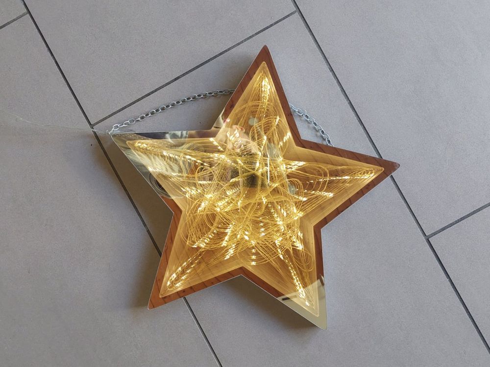 LED Stern Ornament, 35cm, warmweiss (Gebraucht) in Erlinsbach fr CHF 10   mit Lieferung auf Ricardo kaufen