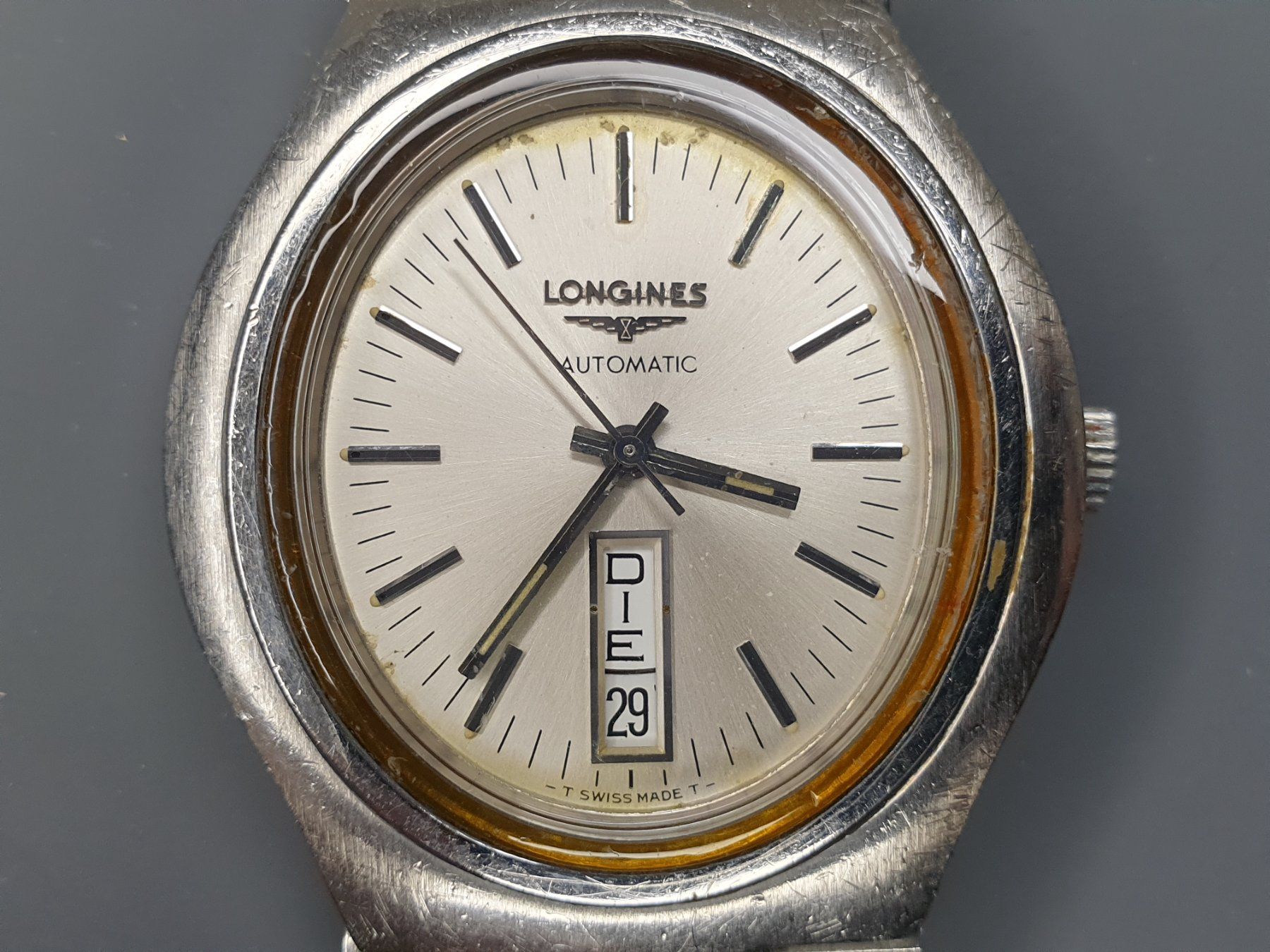 Longines Orologi: Longines Day Date - 36mm x 38mm – Usato da Neyruz FR venduto da Flyback 1