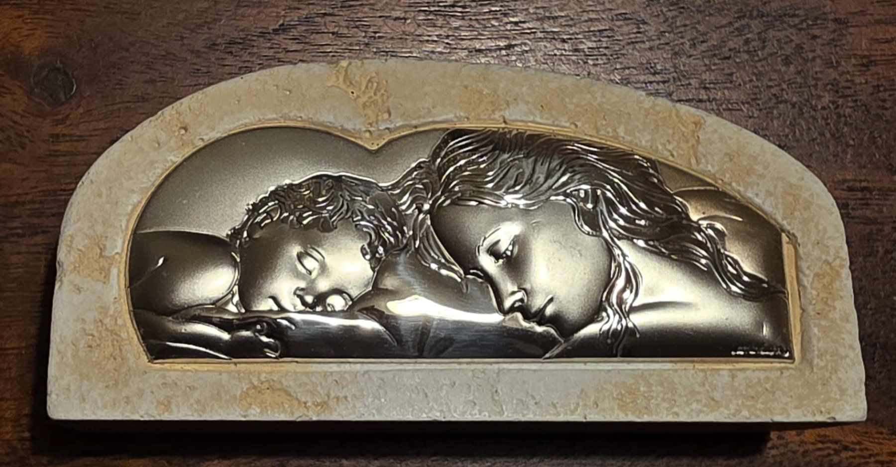 Tutte le decorazioni: Mutter mit Baby versilbert (Kunsthandwerk) – Usato da Zürich venduto da pos_8v8n