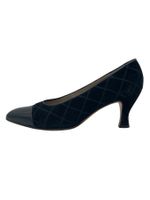 Salvatore Ferragamo Suede Pump EU 37 Schwarz