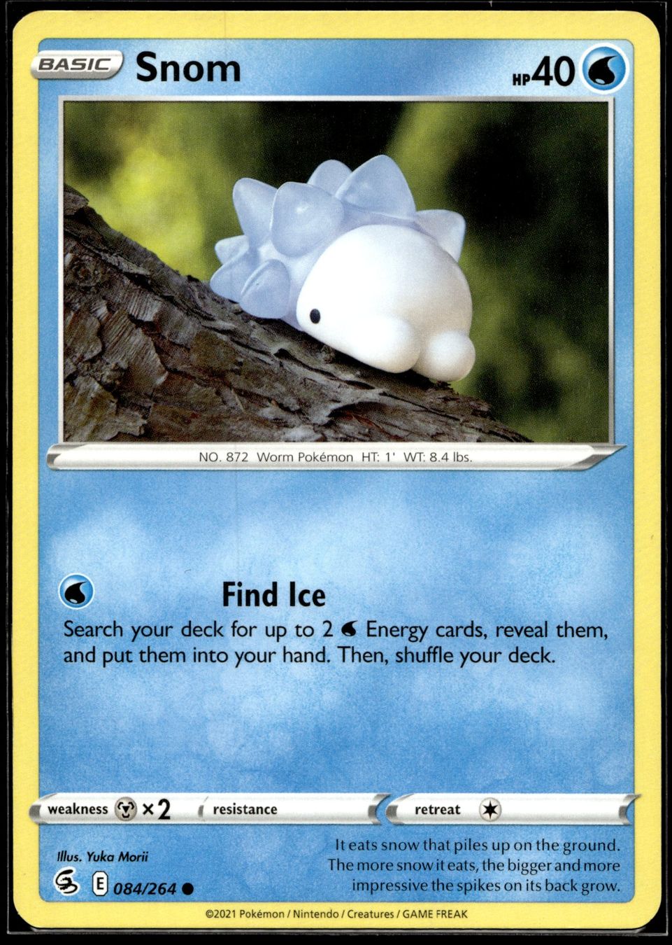 Pokémon Cartes à collectionner: Snom (FST EN 084/264) – D'occasion à Affoltern am Albis par Chiesa_5