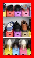 Schuhstapler Schuhrack Grün Green Schuhgestell Sneaker Shoe