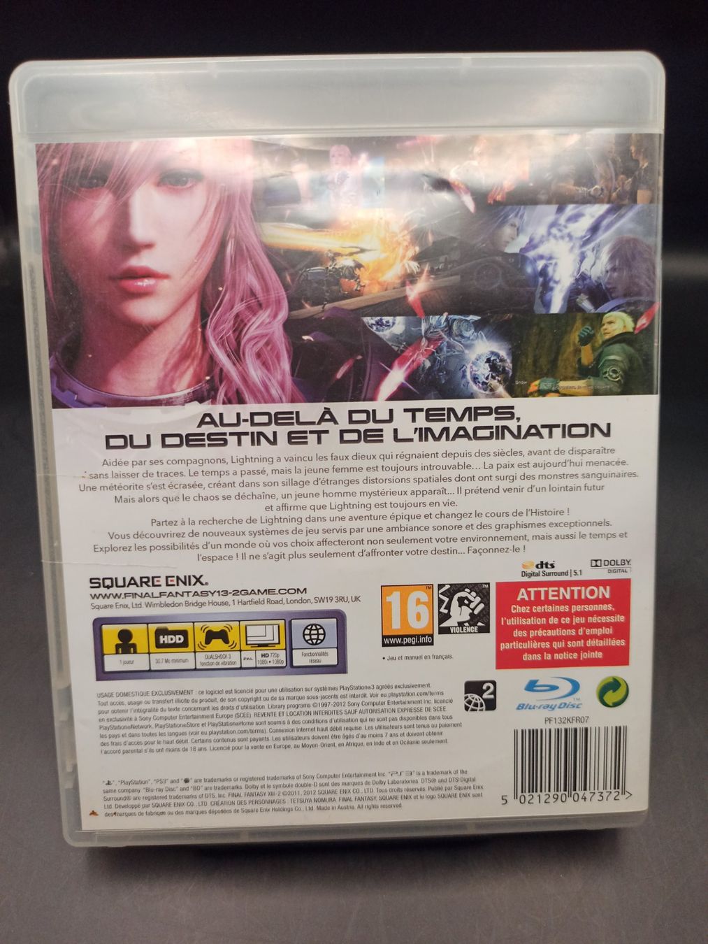 Giochi: Final Fantasy XIII-2 PS3 TOP – Usato da Oberweningen venduto da mar_87mx 1