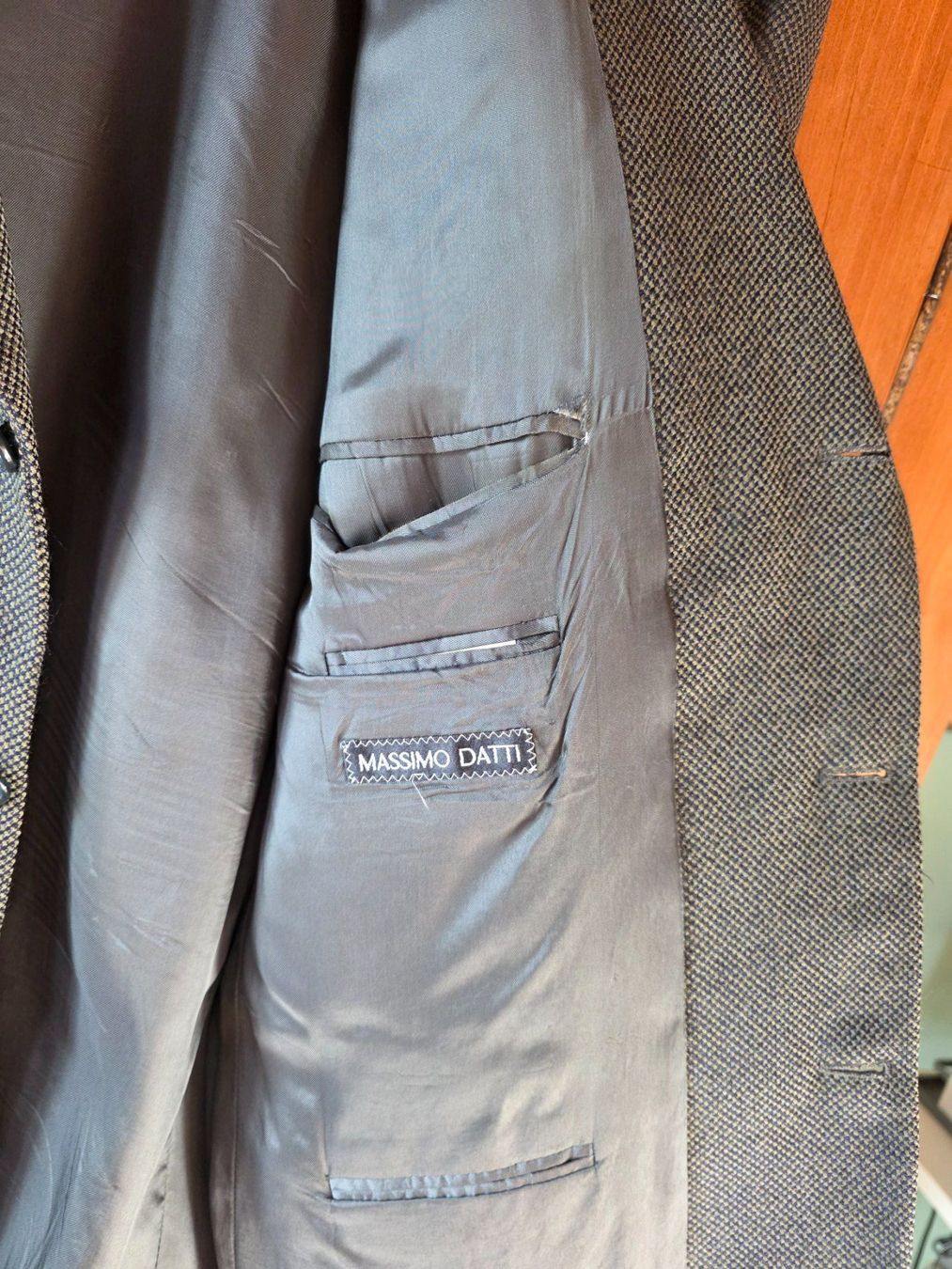 Massimo Dutti Giacche: Massimo Datti Herren Blazer Sakko Grösse 54 olive – Usato da Walterswil BE venduto da Lonitti 6