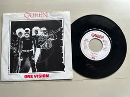 QUEEN FREDDIE MERCURY rare One vision Single Kult mit Text