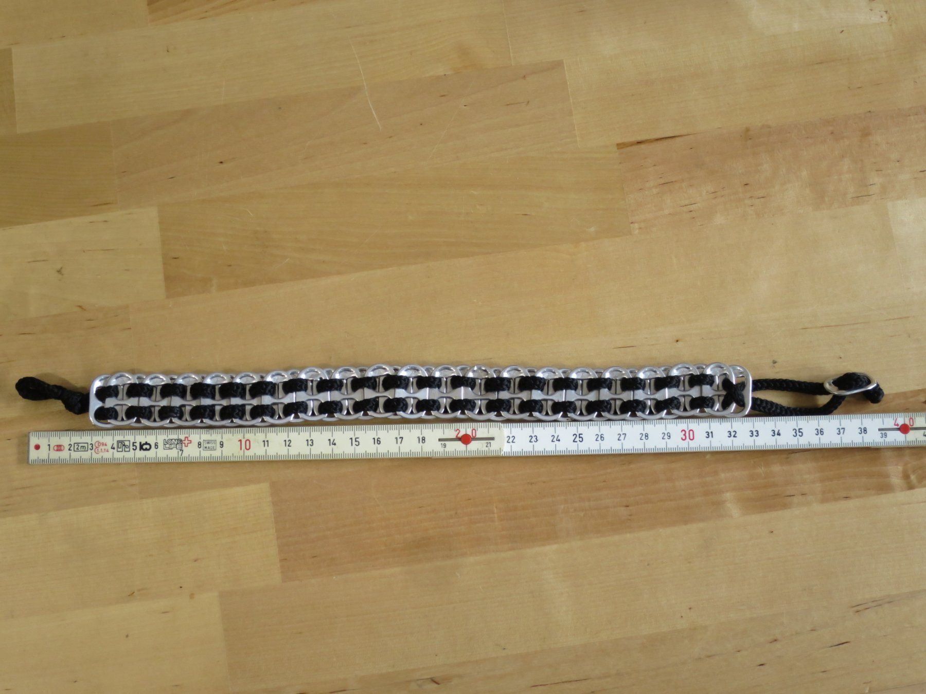 Catenine: Halsband aus Dosenverschlüssen, upcycled – Nuovo (secondo la descrizione) da Zürich venduto da 1.Simon 3