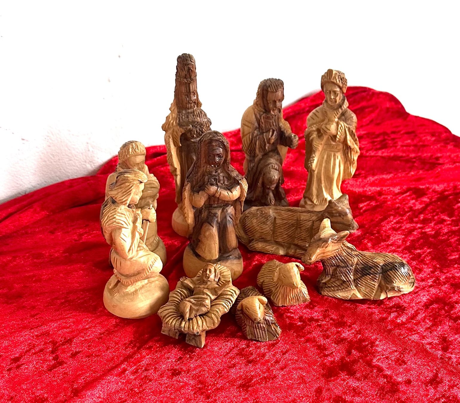 Figurines: Krippenfiguren aus Olivenholz – D'occasion à Zürich par brazerola 1