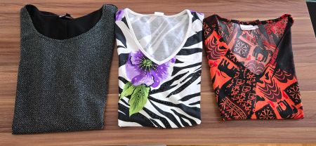 3 Damen Shirts, Grösse 36/38