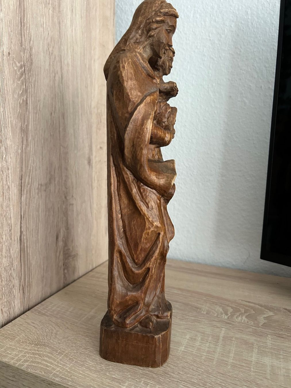 Statuette: Holzfigur Maria mit Jesuskind, geschnitzt – Usato da Goldach venduto da weitsicht55 3