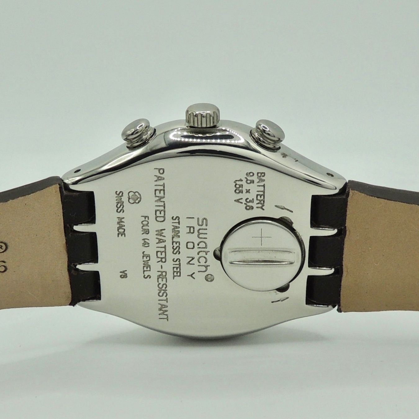 Swatch Orologi: Montre Swatch Irony Chrono Brownflect – Usato da Lausanne venduto da DuGoutetdesCouleurs 2