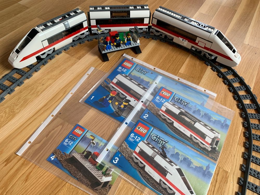Lego 7897 RCZug ICE Passengers Train Lego City TopZustand Kaufen