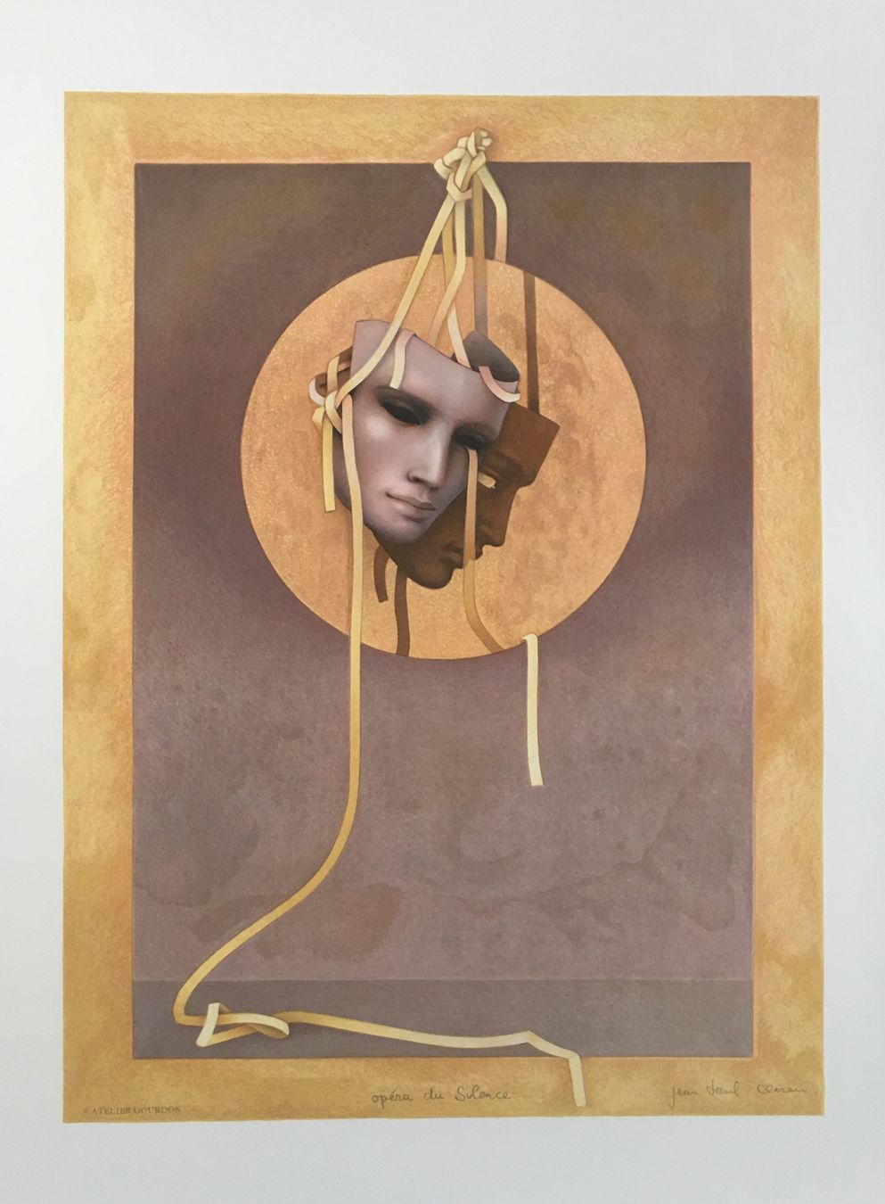 Grafica & Litografie: Jean-Paul Cleren      "Opéra Du Silence" – Usato da Nennigkofen venduto da waltraub 1