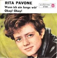 Rita Pavone - Wenn ich ein Junge wär - Rarität Vinyl!
