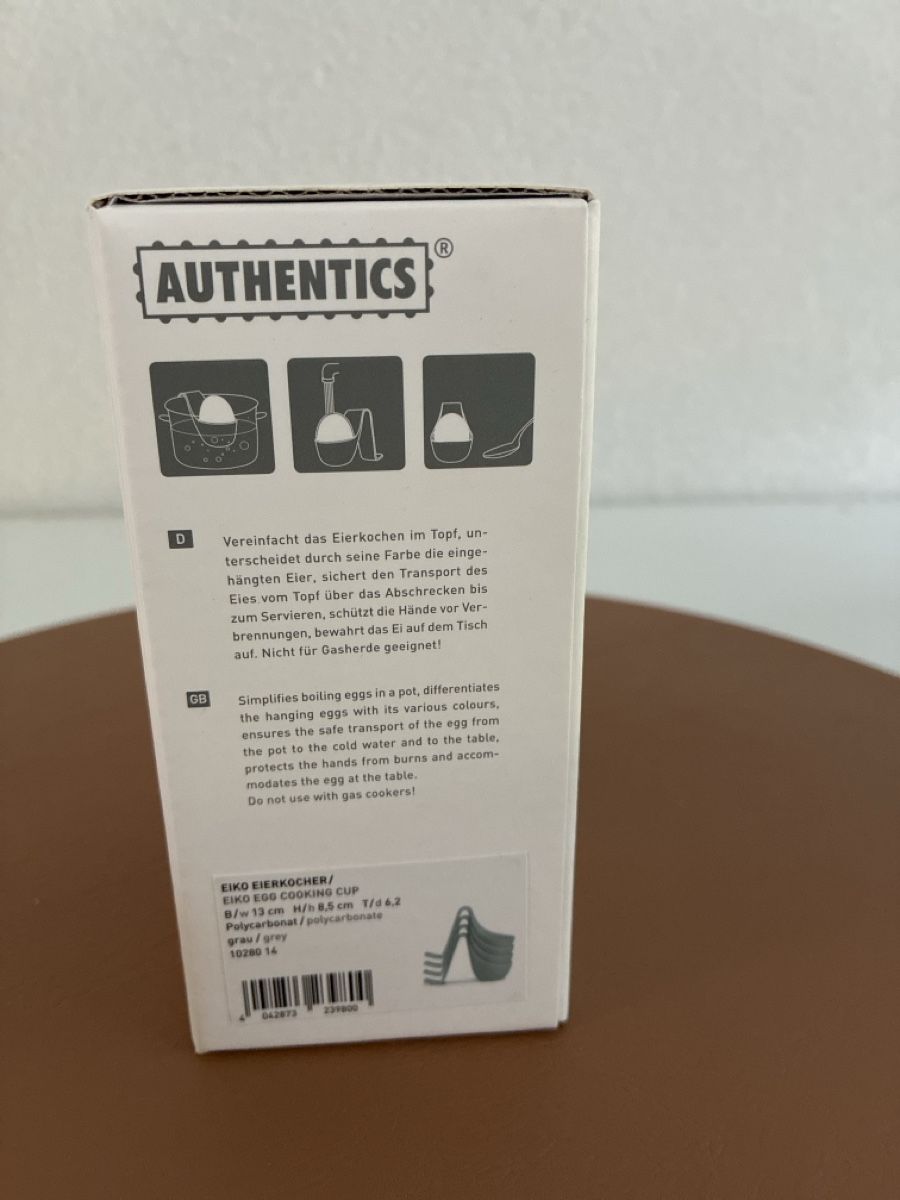 Elettrodomestici da cucina: Authentics Eiko Eierkocher 4er Set Neu – Nuovo e nell'imballaggio originale da Reinach BL venduto da marisne 1