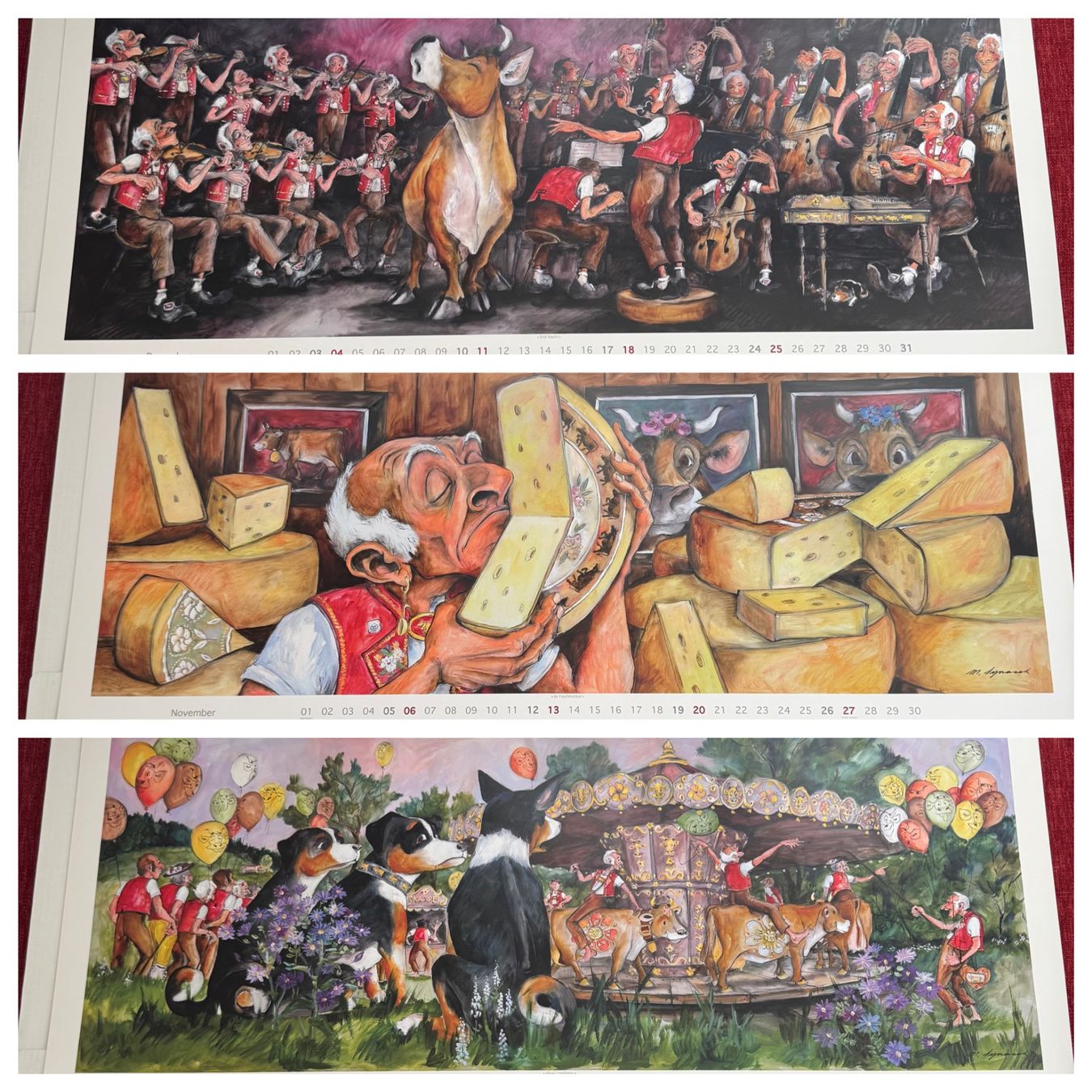 Kalender: Kalender Martin Synacek 2011 Appenzell – Gebraucht aus Riehen von ekc_ymy2 6