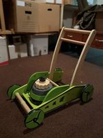 Small Foot Holzspielzeug Rasenmäher und Lauflernwagen Set